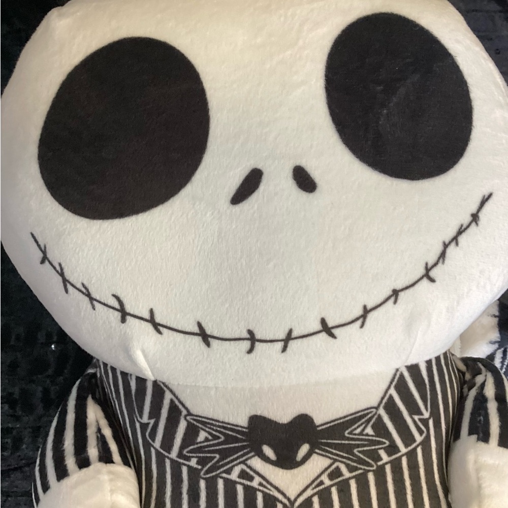 Disney Jack Skellington Plush Pillow & Blanket - Picture 2 of 11
